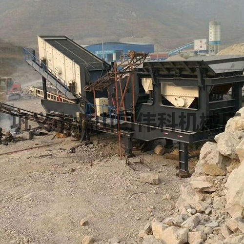 移動式制砂機破碎篩分設備 鄂破式移動破碎站 移動式制砂機